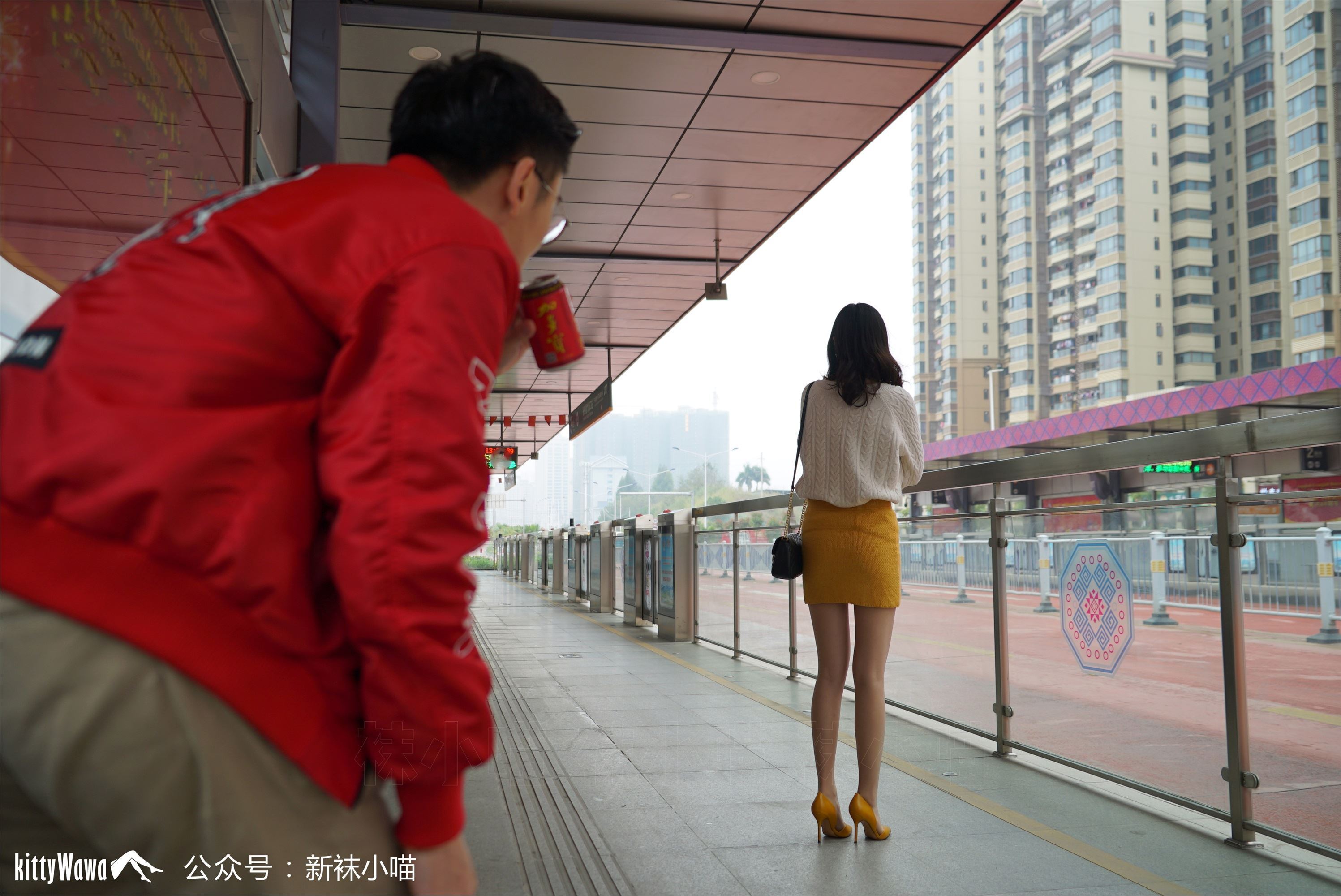 kittyWawa袜小喵故事集  KTS006 公交车追随者